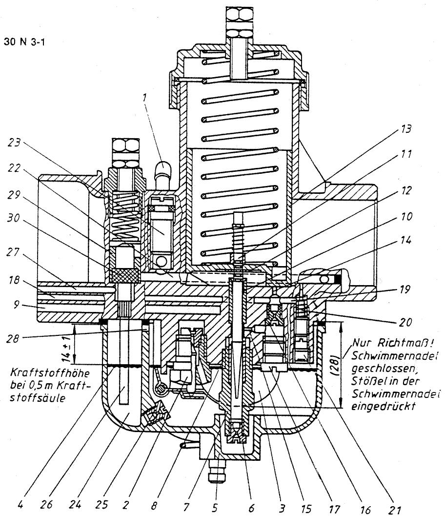 MZ ETZ 125 - Système de starter - 1