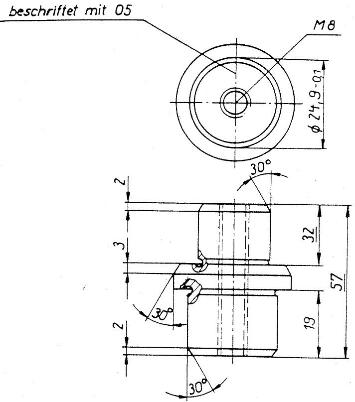 MZ ETZ 125 - Dispositif à chasser dehors l'axe de piston 22-50.010 - 9