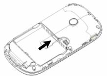 ZTE R237 - Insertion de la carte mémoire - 1