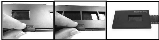 ION FILM 2 SD PRO - Comment insérer les diapostives et les négatifs dans le porte-film - 3