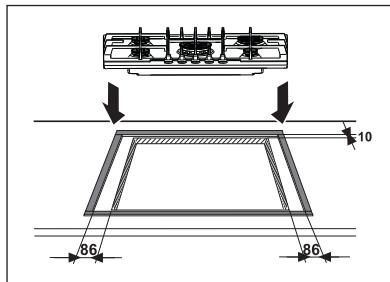 PROGRESS PAG7530E-F - Côtés d'encastrement - 4