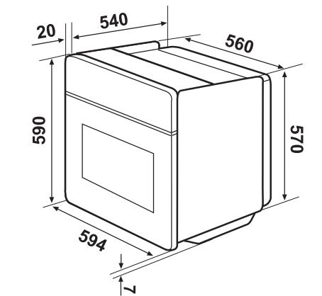 PROGRESS PHN1110X - Bevestiging in het meubel - 1