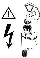 PROGRESS PI1310X - Watertoevoerslang met veiligheidsklep - 2