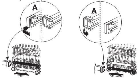 PROGRESS PI1310X - Pour régler le panier dans sa position la plus haute, procédez comme suit : - 1