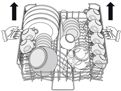 PROGRESS PI1530X - Pour régler le panier dans sa position la plus haute, procédez comme suit : - 1
