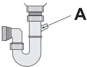 PROGRESS PI1530X - Anschluss des Ablaufschlauchs - 2