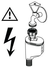 PROGRESS PI3550X - Tuyau d'arrivée d'eau avec soupape de sécurité - 1