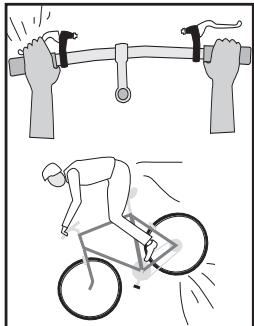 BONTRAGER SPEED LIMIT ROAD BRAKESET - No use excessivamente el freno delantero - 1