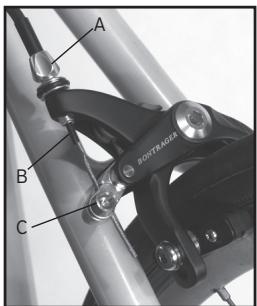 BONTRAGER SPEED LIMIT ROAD BRAKESET - To install the brake cables - 2