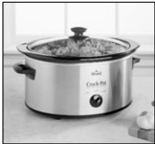 CROCK POT 5445 BCN STONEWARE SLOW COOKER - 1