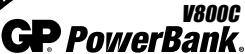GP BATTERIES PB80 - Advarsel - 2