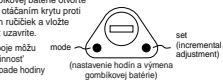 GP BATTERIES PB80 - Funkcia hodin - 1