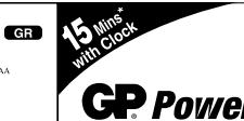 GP BATTERIES PB80 - Instruction Manual - 4