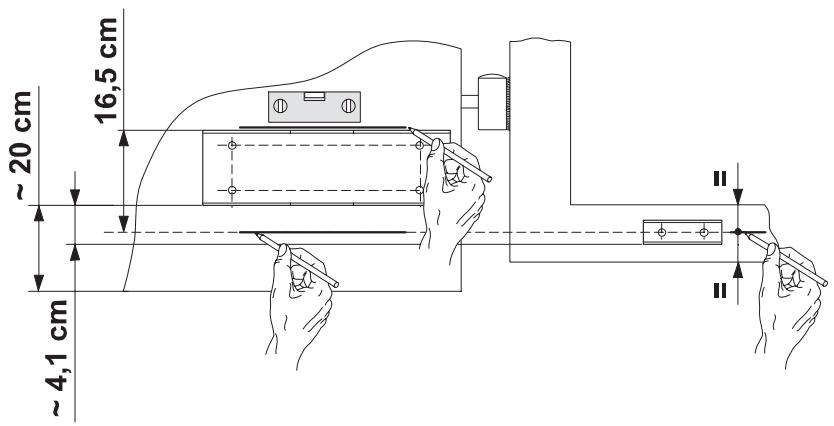 ADYX DELTA 924 - Positionnement de la platine support - 1