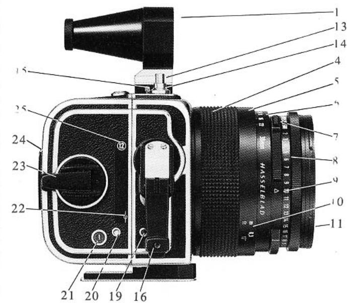 HASSELBLAD 500 EL M - SCHEMA Des connxions - 2