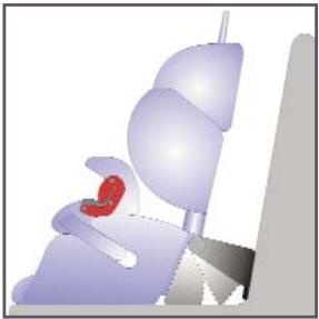 KIDDY INFINITY PRO - Indstilling af liggeposition - 1