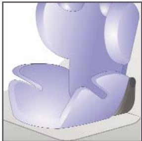 KIDDY INFINITY PRO - Réglage de la hauteur du coussin d'assise - 6