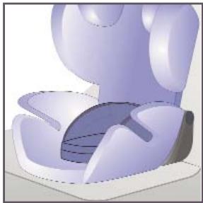 KIDDY INFINITY PRO - Réglage de la hauteur du coussin d'assise - 2