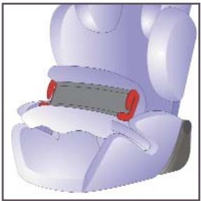 KIDDY INFINITY PRO - Sikring af barnet i sidde-/liggeposition - 1