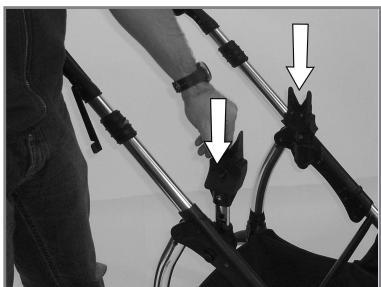 KIDDY SPORT N MOVE - Montage der Adapter und Babyschale auf dem Chassis - 2