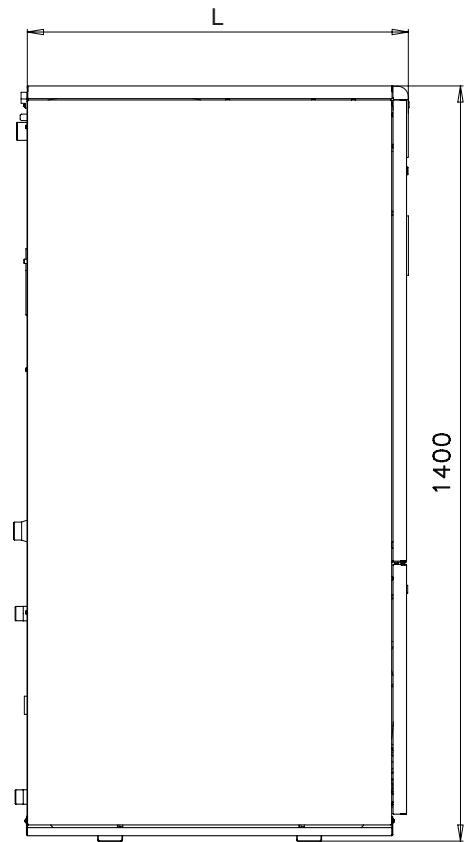 LAMBORGHINI BIA F 30-90 - Dimensions mm - 2