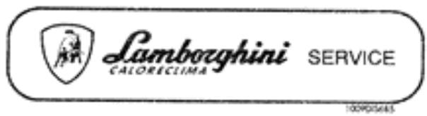 LAMBORGHINI INOVA 20C W - ENTRETIEN - 1
