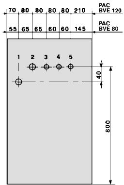 LAMBORGHINI PAC - Dimensions mm - 3