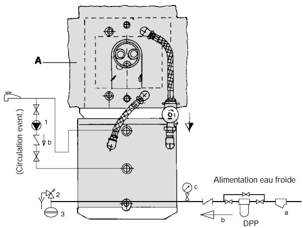 LAMBORGHINI PAV - B SCHEMA CIRCUIT HYDRAULIQUE - 1