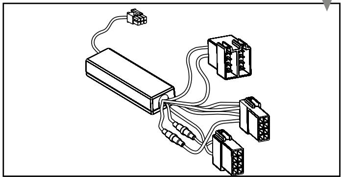 MR HANDSFREE BLUE SWITCH - ISO KABEL (Optioneel) - 2