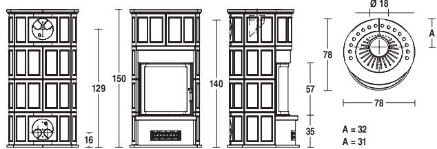 SEGUIN E 917 - Données techniques et dimensions : - 1