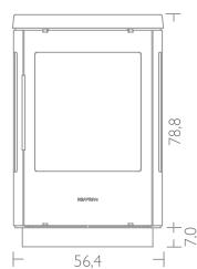 SEGUIN HWAM 3530 - Habillage céramique - 9