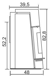 SEGUIN HWAM 3630 - Habillage céramique - 16