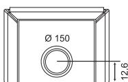 SEGUIN HWAM 3630 - Habillage céramique - 33