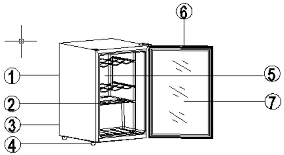 LA SOMMELIERE LS48B - DESCRIPCION DEL APARATO: - 1