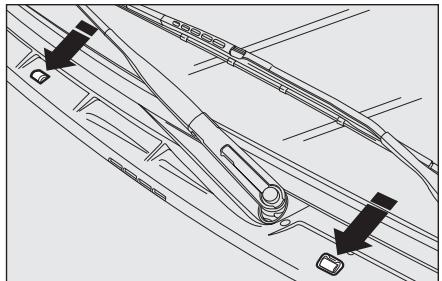 LANCIA MUSA - Remplacement du balais lave-lunette fig. 17 - 1