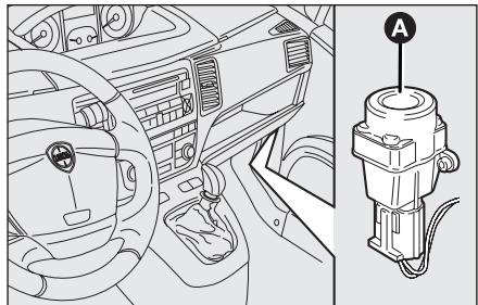 LANCIA MUSA - INTERRUPTEUR INERTIEL DE COUPURE D'ALIMENTATION DU CARBURANT - 1