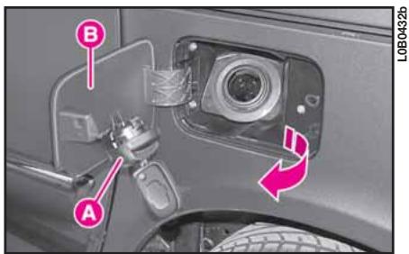 LANCIA PHEDRA - BOUCHON DU RESERVOIR CARBURANT (fig. 163) - 2