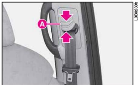 LANCIA PHEDRA - UTILISATION DES CEINTURES DE SECURITE AVANT ET ARRIERE DEUXIEME RANGEE - 7