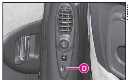LANCIA PHEDRA - Ouverture/fermeture électrique de l'intérieur (fig. 19 - 20) - 3