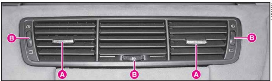 LANCIA PHEDRA - REGLAGE DES BOUCHES D'AERATION ORIENTABLES LATERALES (fig. 79) - 1