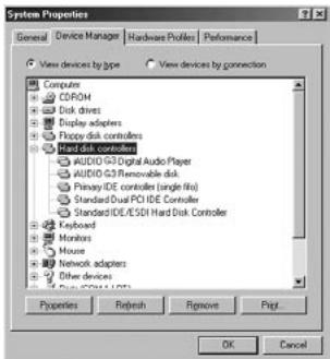 COWON IAUDIO G3 - Pour windows 98/se - 6