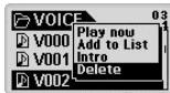 COWON IAUDIO G3 - Dictaphone (enregistrement vocal avec microphone intégré) - 4
