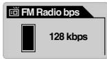 COWON IAUDIO G3 - FM radio bps - 1