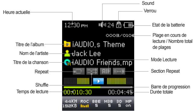 COWON U5 - Écran TFT LCD - 1
