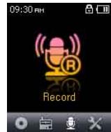 COWON U5 - Écran menu - 3