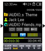 COWON U5 - Utilisation de la fonction de répétition de section - 3