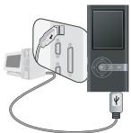 COWON U5 - Connexion à un ordinateur et transfert de fichiers - 1