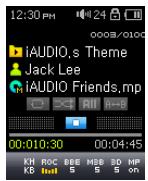 COWON U5 - Lecture des fichiers audio - 3