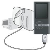 COWON U5 - Connexion à un ordinateur - 1