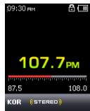 COWON U5 - Utilisation de la radio FM - 16